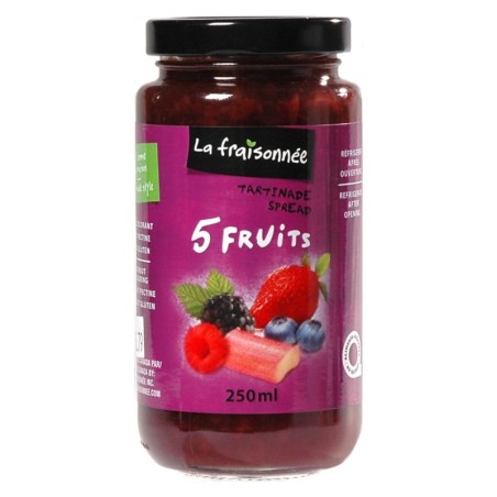 Tartinade 5 fruits