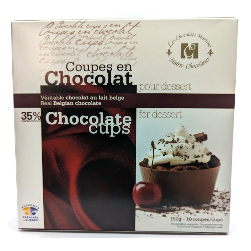 Coupe en chocolat