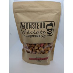 Popcorn sucre d'orge à la fraise