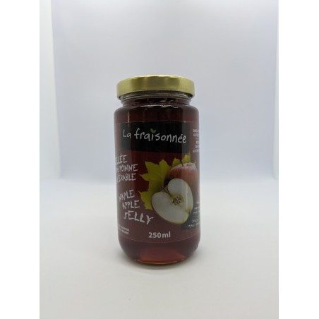 Gelée pomme érable