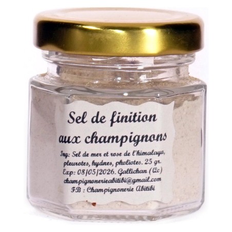 Sels de finition aux champignons