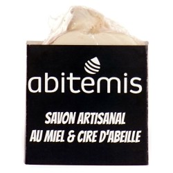 Savon artisanal au miel & cire d'abeille