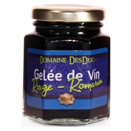 Gelée de vin rouge - romarin